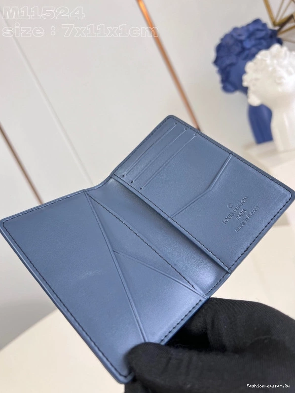 FS CHEAP LOUIS Organizer-7.5*11.1*1 VUITTON Pocket cm 0713